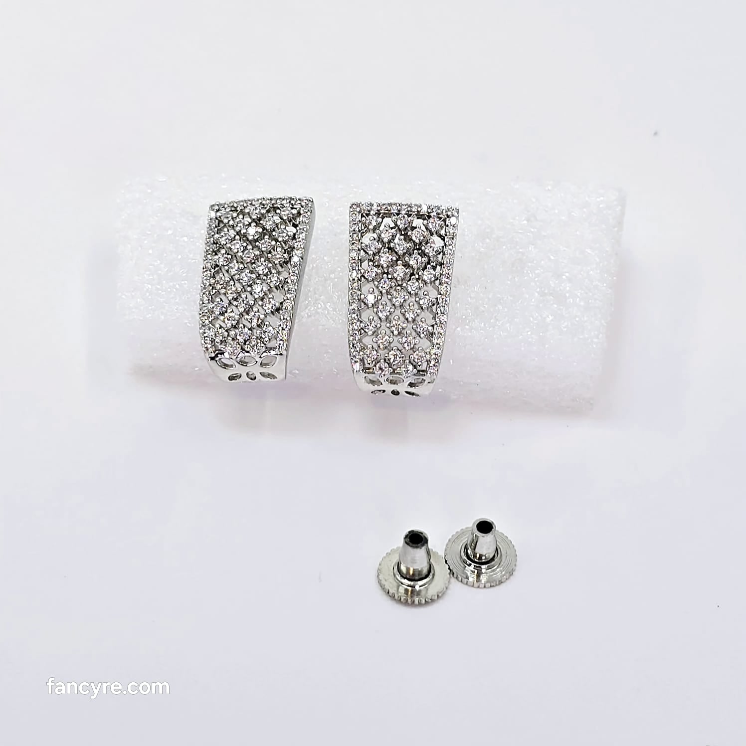 The Bharani Whitegold A.D Earring