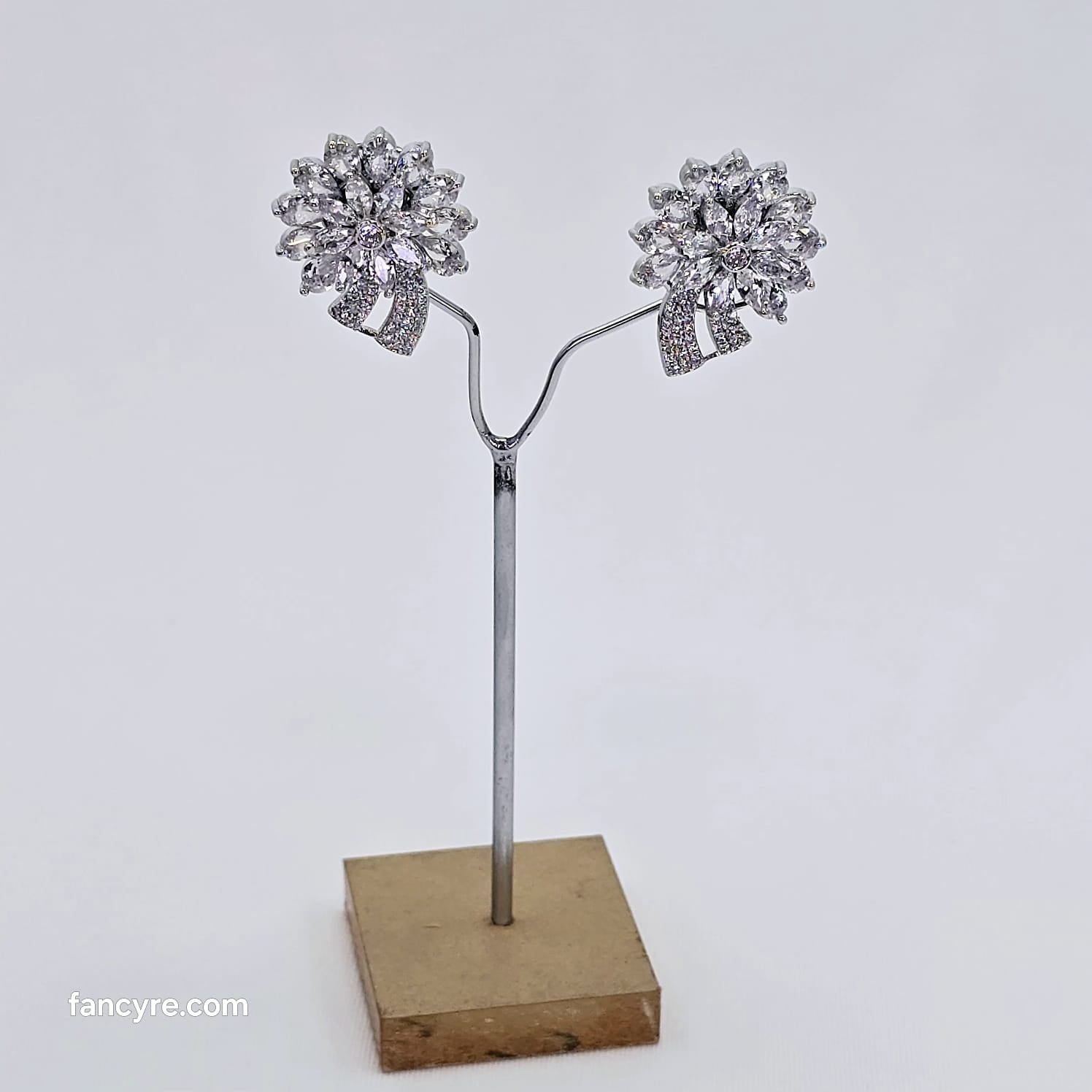 The Riyani Whitegold A.D Earring