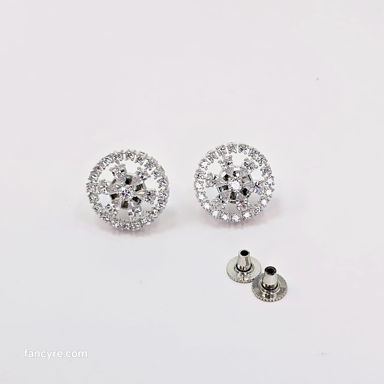 The Rabiya Whitegold A.D Earring