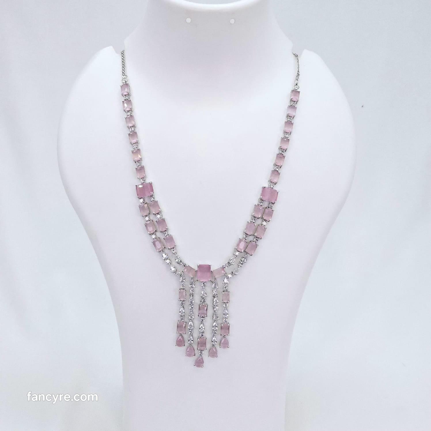 The Charvi Whitegold A.D Necklace