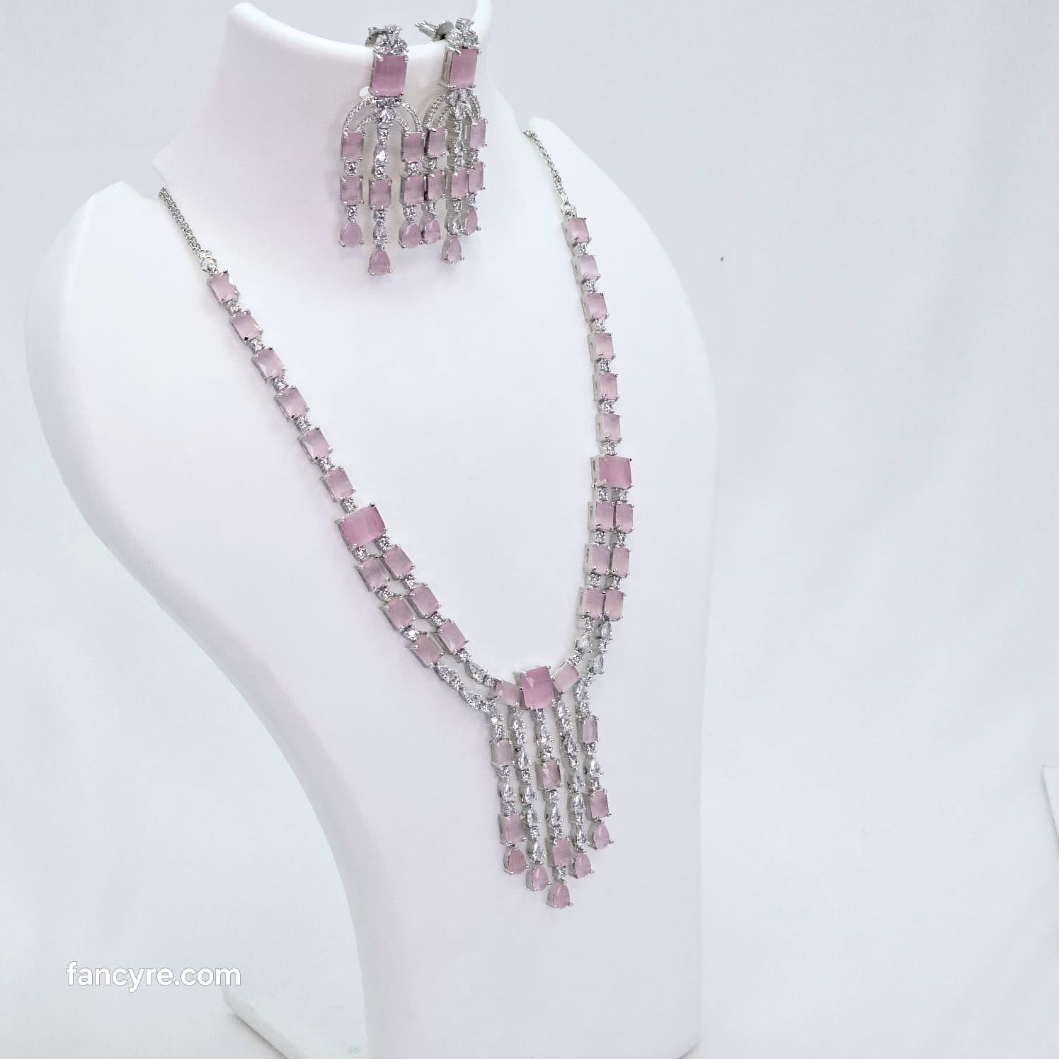 The Charvi Whitegold A.D Necklace