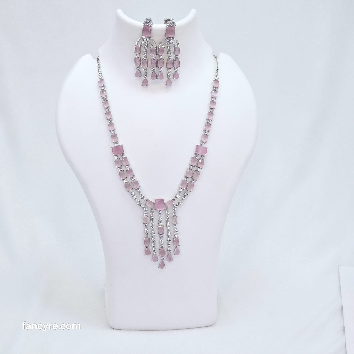 The Charvi Whitegold A.D Necklace