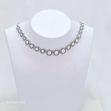 The Amelia Whitegold A.D Necklace