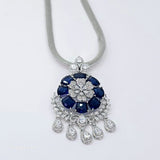The Denny Whitegold A.D Necklace