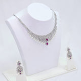 The Niva Whitegold A.D Necklace