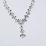 The Suki Whitegold A.D Necklace