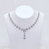 The Suki Whitegold A.D Necklace