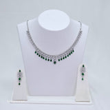 The Safiya Whitegold A.D Necklace