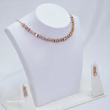 The Cantis Rosegold A.D Necklace