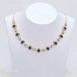 The Gaile Rosegold A.D Necklace