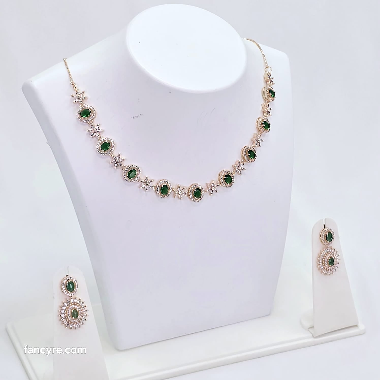 The Gaile Rosegold A.D Necklace