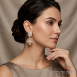 The Mahera Rosegold A.D Earring