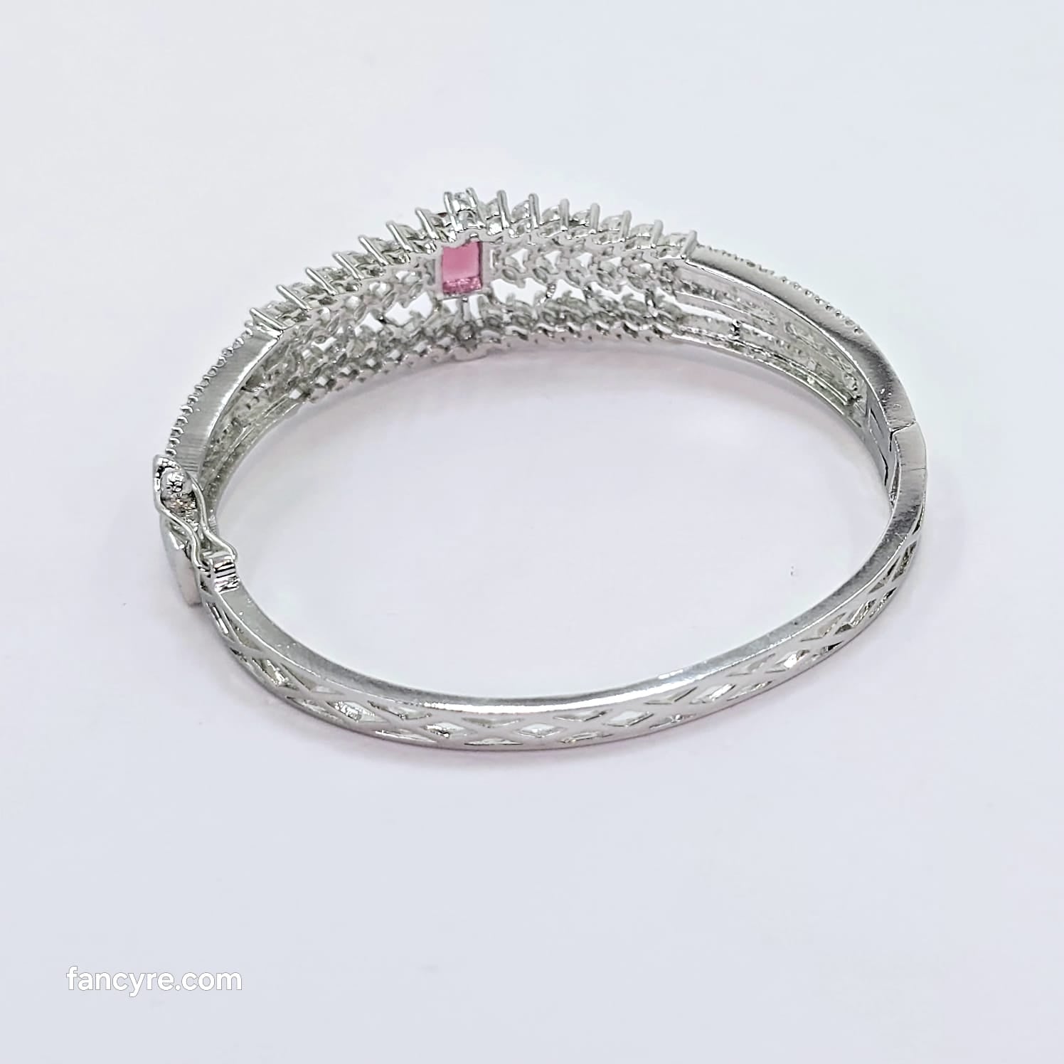 The Habiba Whitegold A.D Bracelet