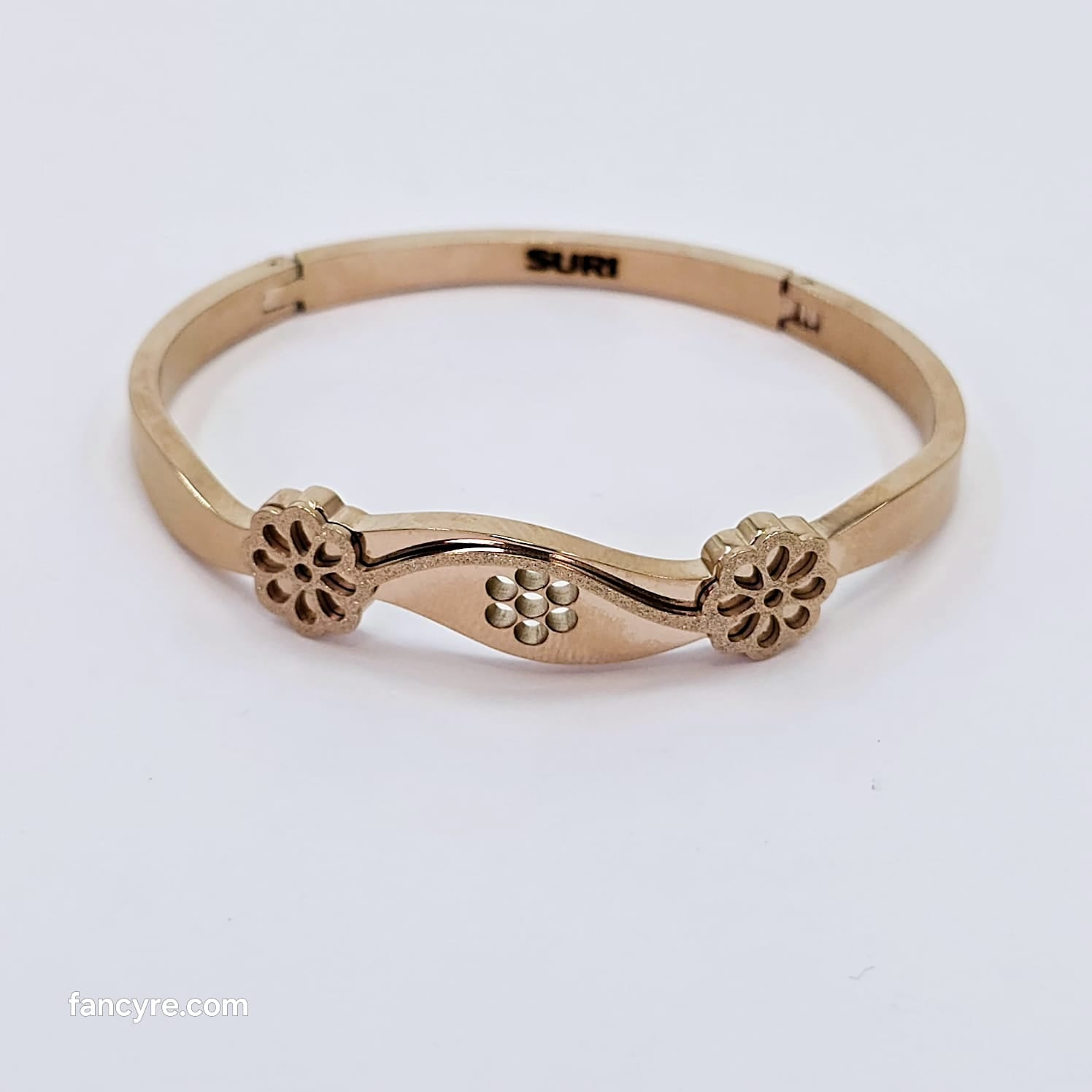 The Nico Rosegold A.D Bracelet