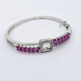 The Halyna Whitegold A.D Bracelet