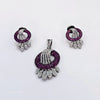 The Ozias Blackgold A.D Pendant Earring