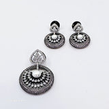 The Saraya Blackgold A.D Pendant Earring