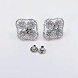 The Henri Whitegold A.D Pendant Earring