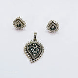 The Mavis Victorian Polish Pendant Earring