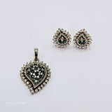 The Mavis Victorian Polish Pendant Earring