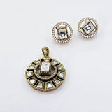 The Miller Victorian Polish Pendant Earring