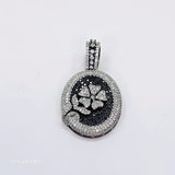 The Mariana Blackgold A.D Pendant Earring