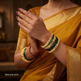 The Yashvi Antique Goldforming Bangle