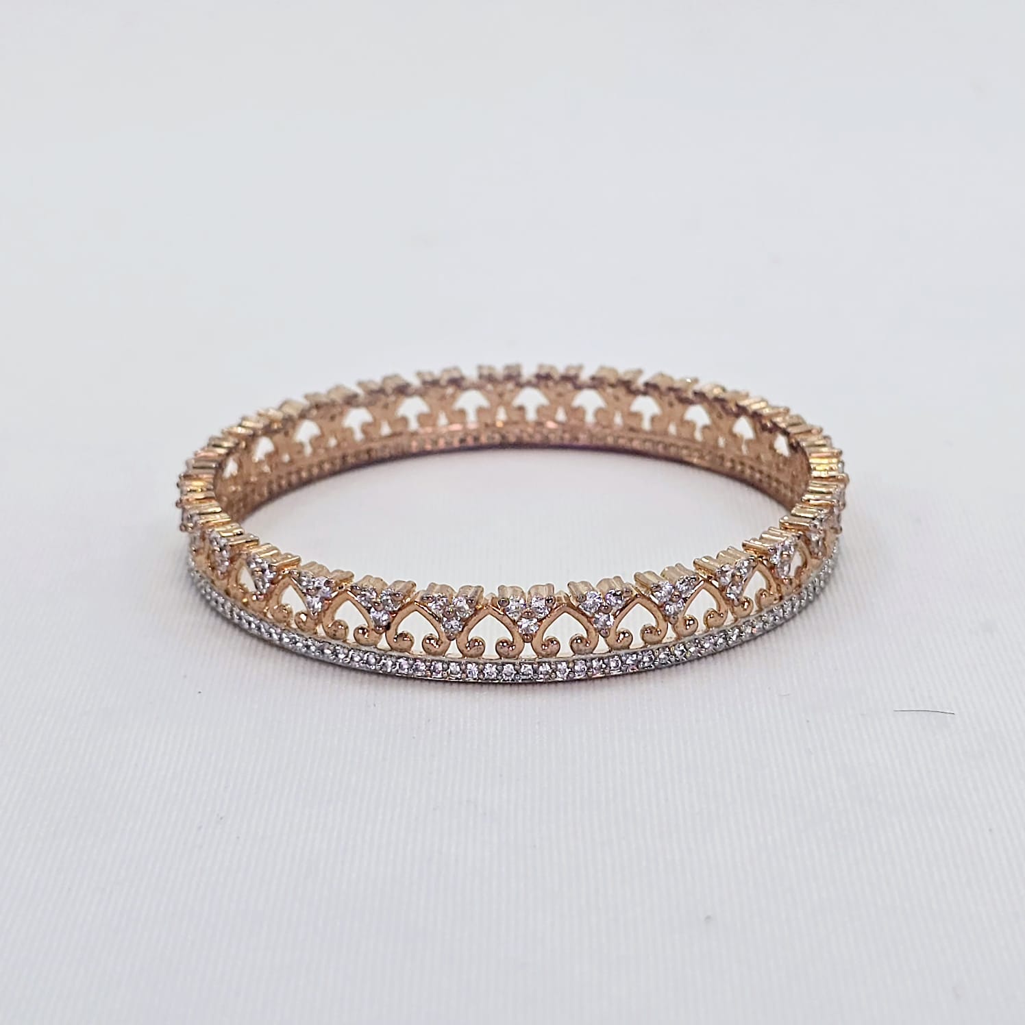 The Quirina Rosegold A.D Bangle