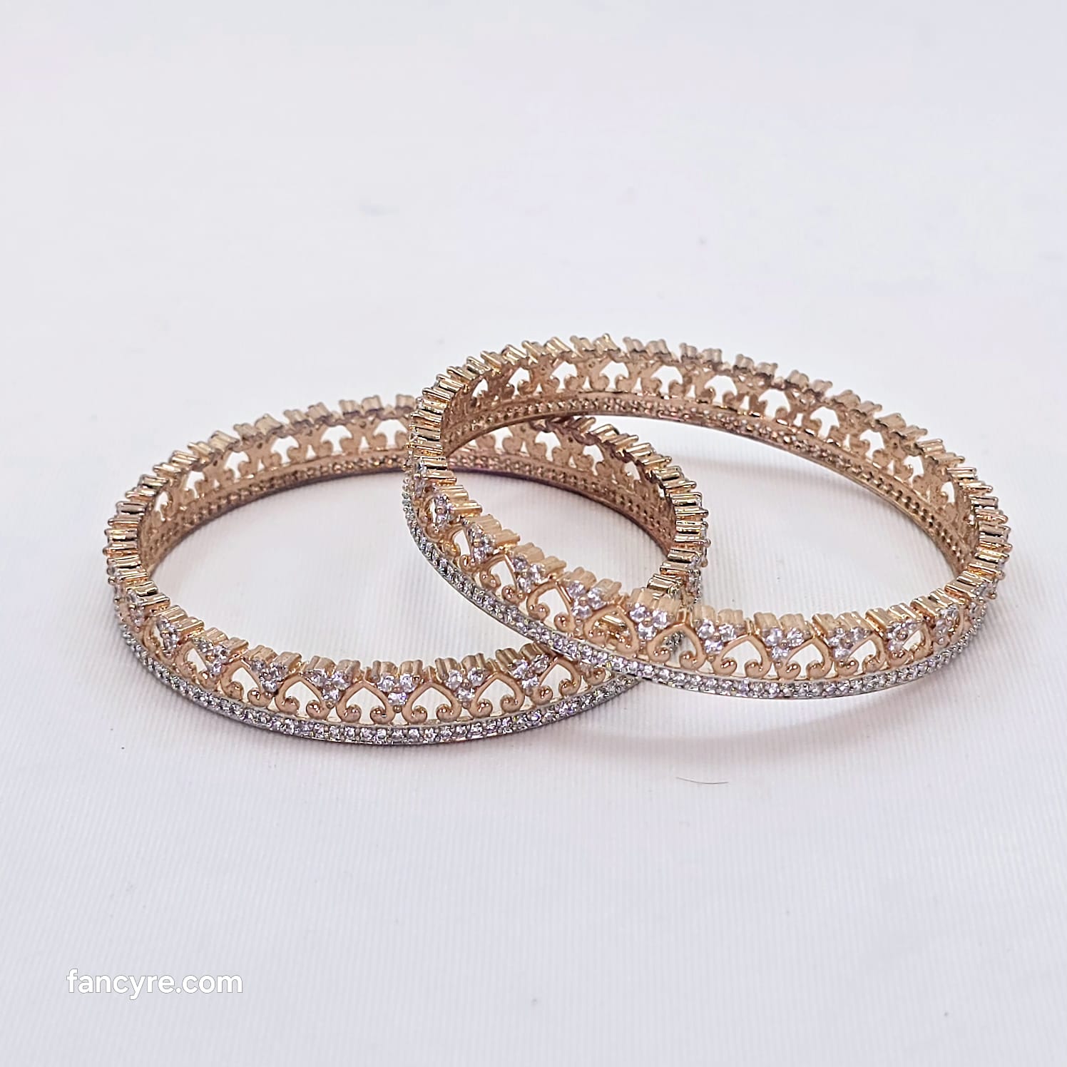 The Quirina Rosegold A.D Bangle