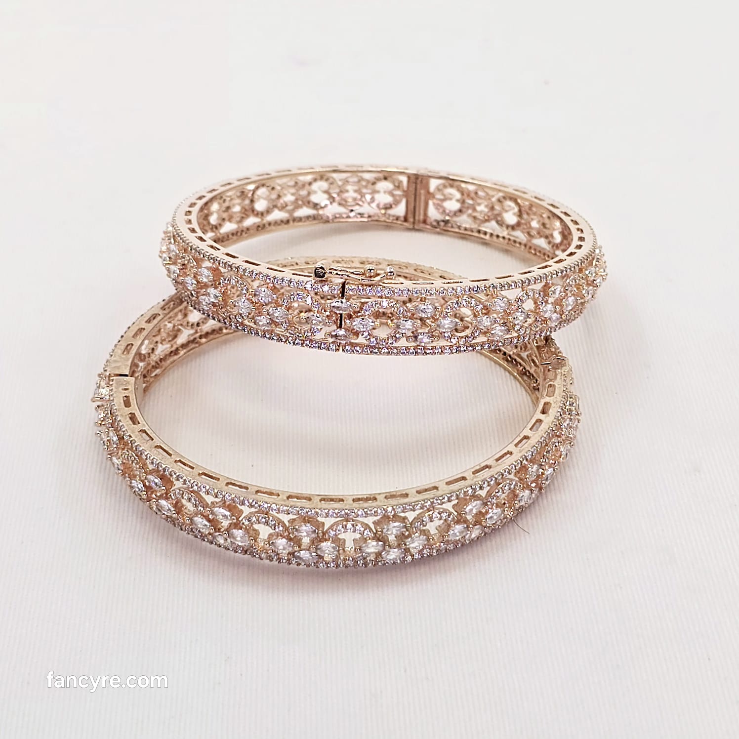 The Vania Rosegold A.D Bangle