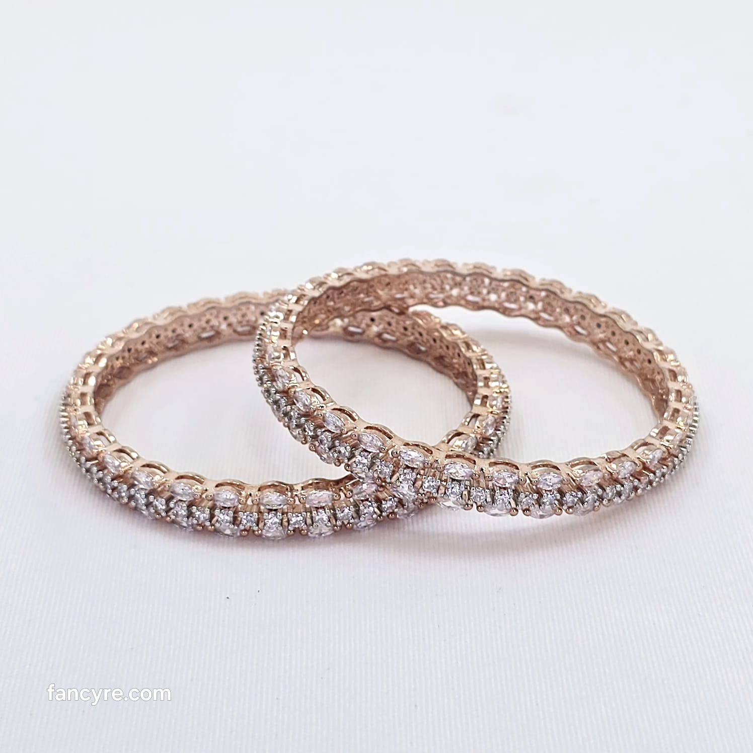 The Primrose Rosegold A.D Bangle
