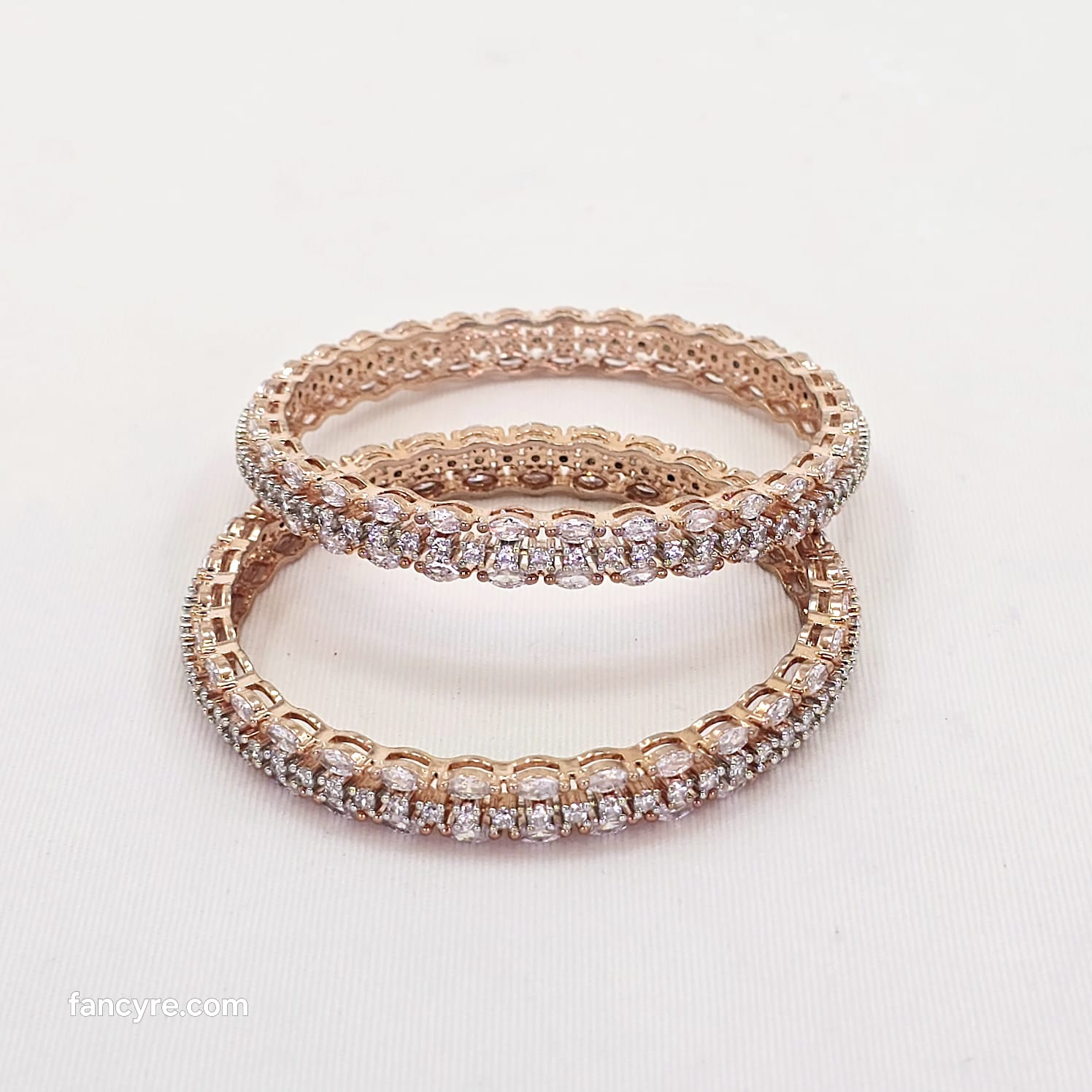The Primrose Rosegold A.D Bangle