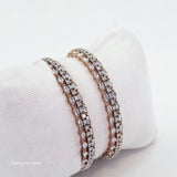 The Primrose Rosegold A.D Bangle
