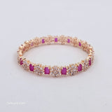 The Bess Rosegold A.D Bangle