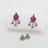 The Perry Oxidized Earring