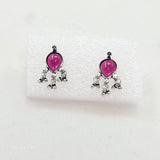 The Perry Oxidized Earring