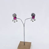 The Perry Oxidized Earring