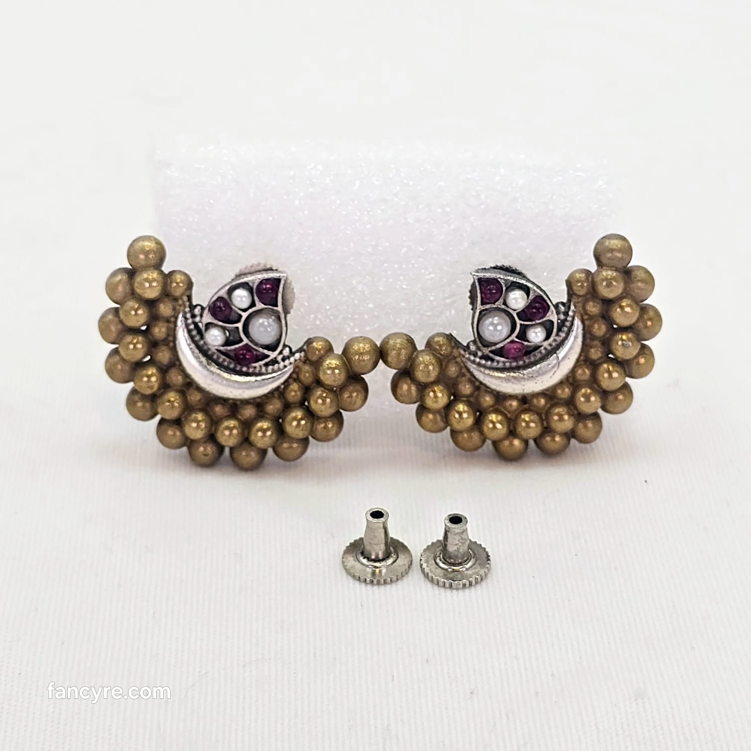 The Portia Oxidized Earring