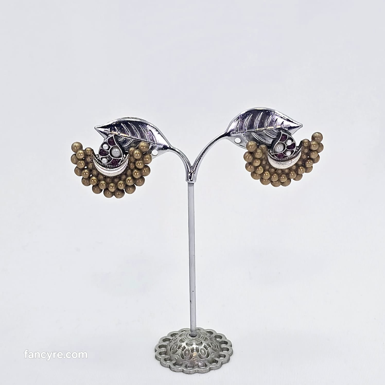 The Portia Oxidized Earring