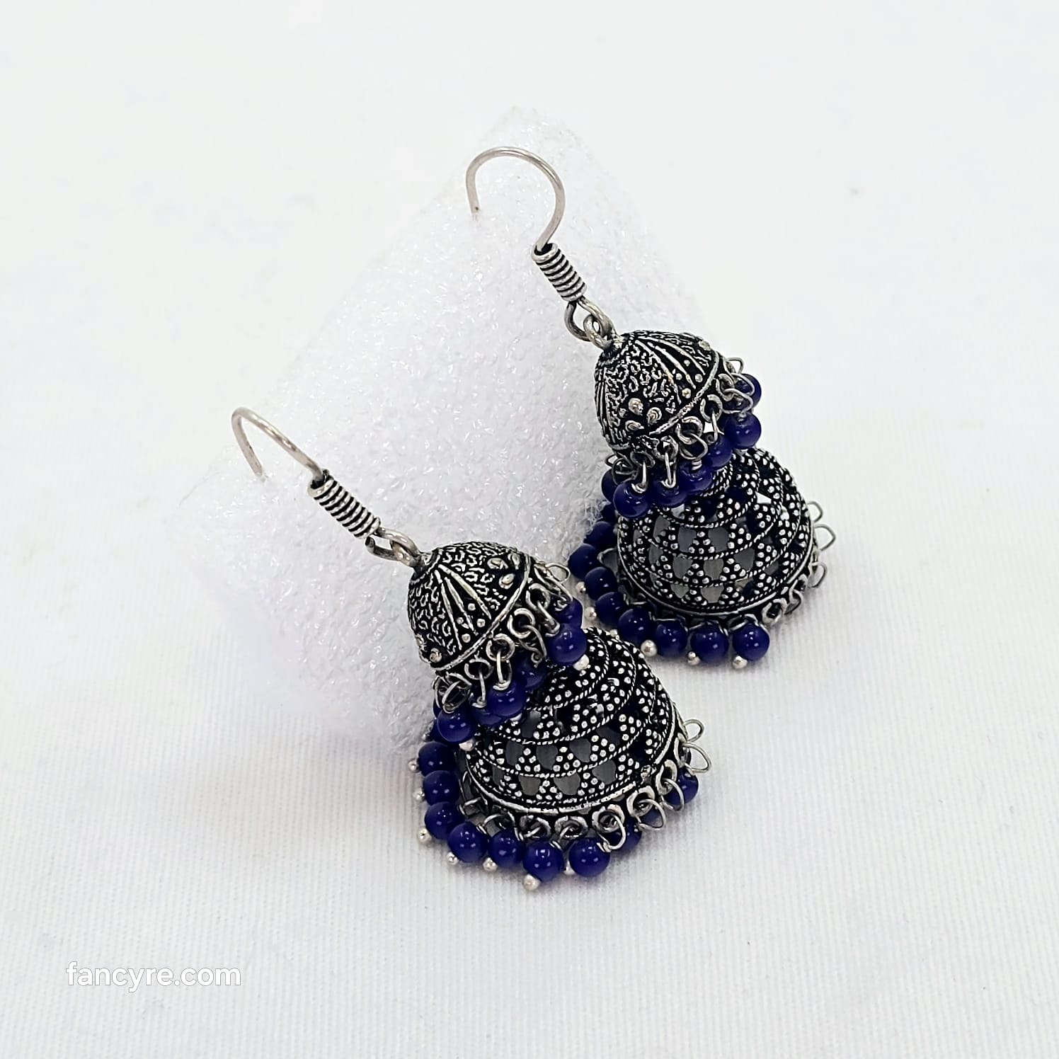 The Vesta Oxidized Earring