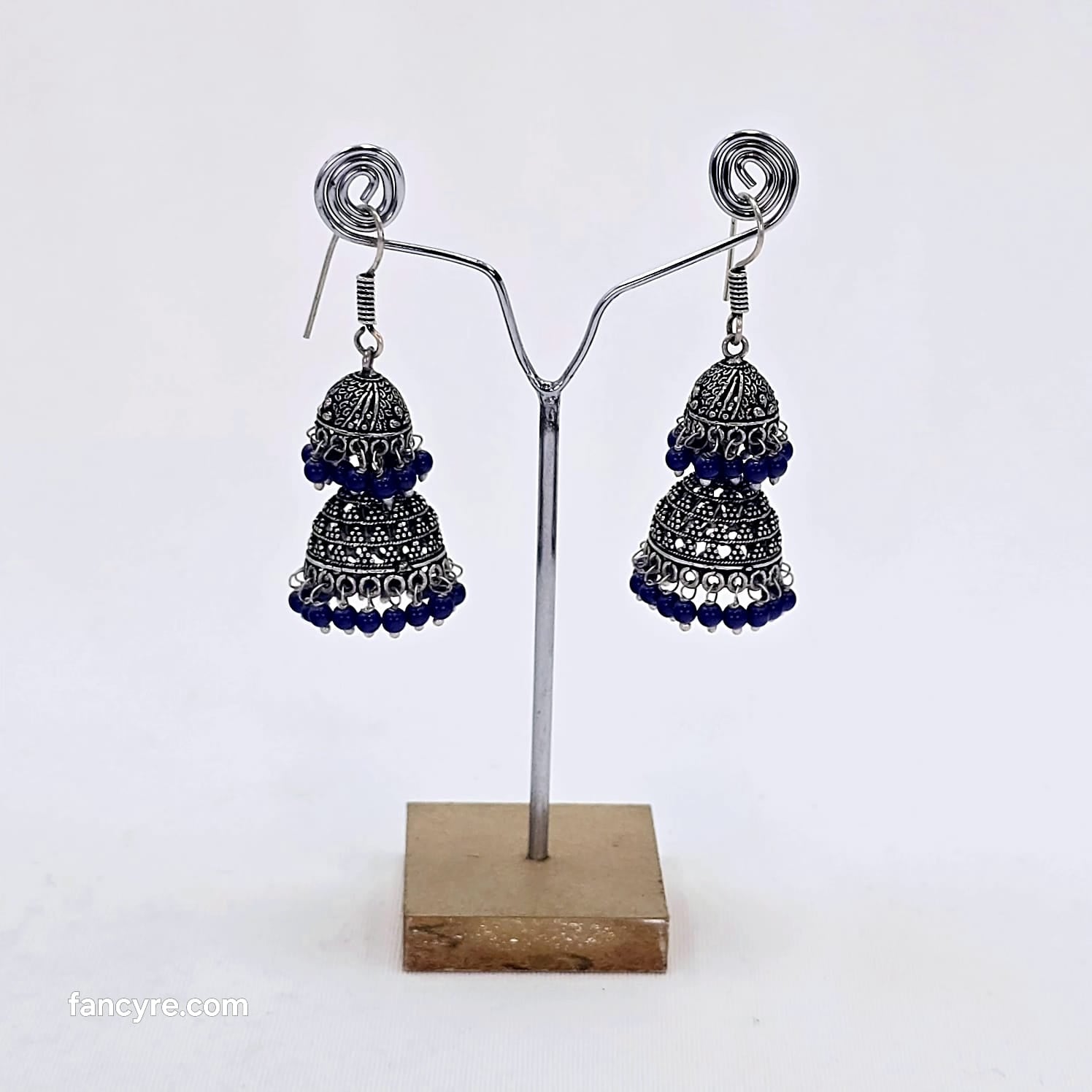 The Vesta Oxidized Earring