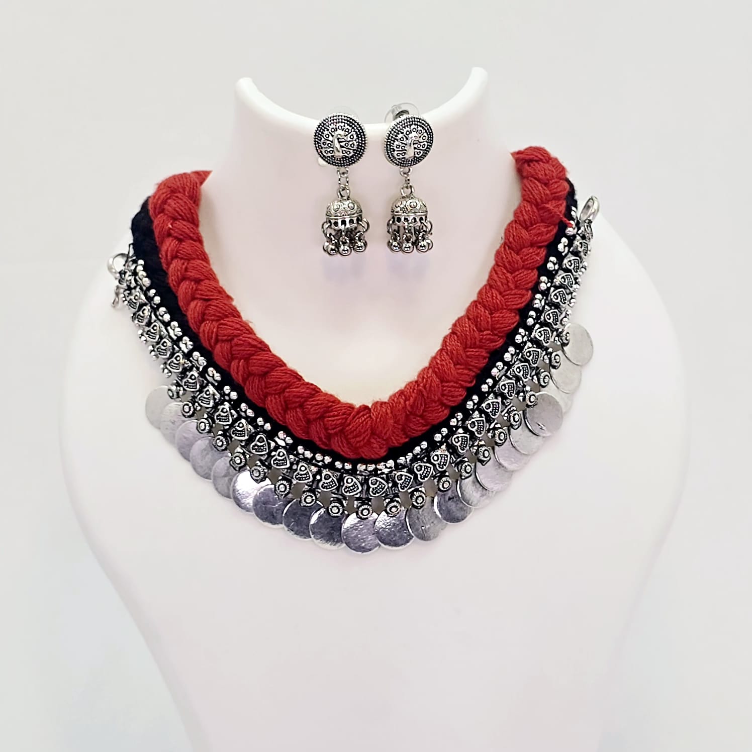 The Bernice Oxidized Necklace