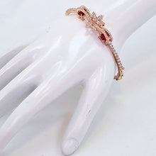 The Shanaya Rosegold A.D Bracelet