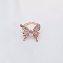The Butterfly Rosegold A.D Ring