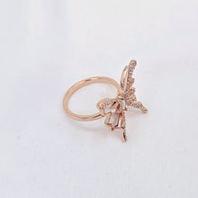 The Butterfly Rosegold A.D Ring
