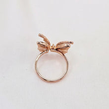 The Butterfly Rosegold A.D Ring