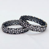 The Gemma Blackgold A.D Bangle