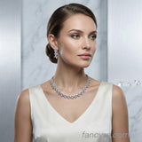 The Brioni Whitegold A.D Necklace