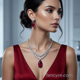The Kristen Whitegold A.D Necklace