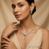 The Rachel Yellowgold A.D Necklace